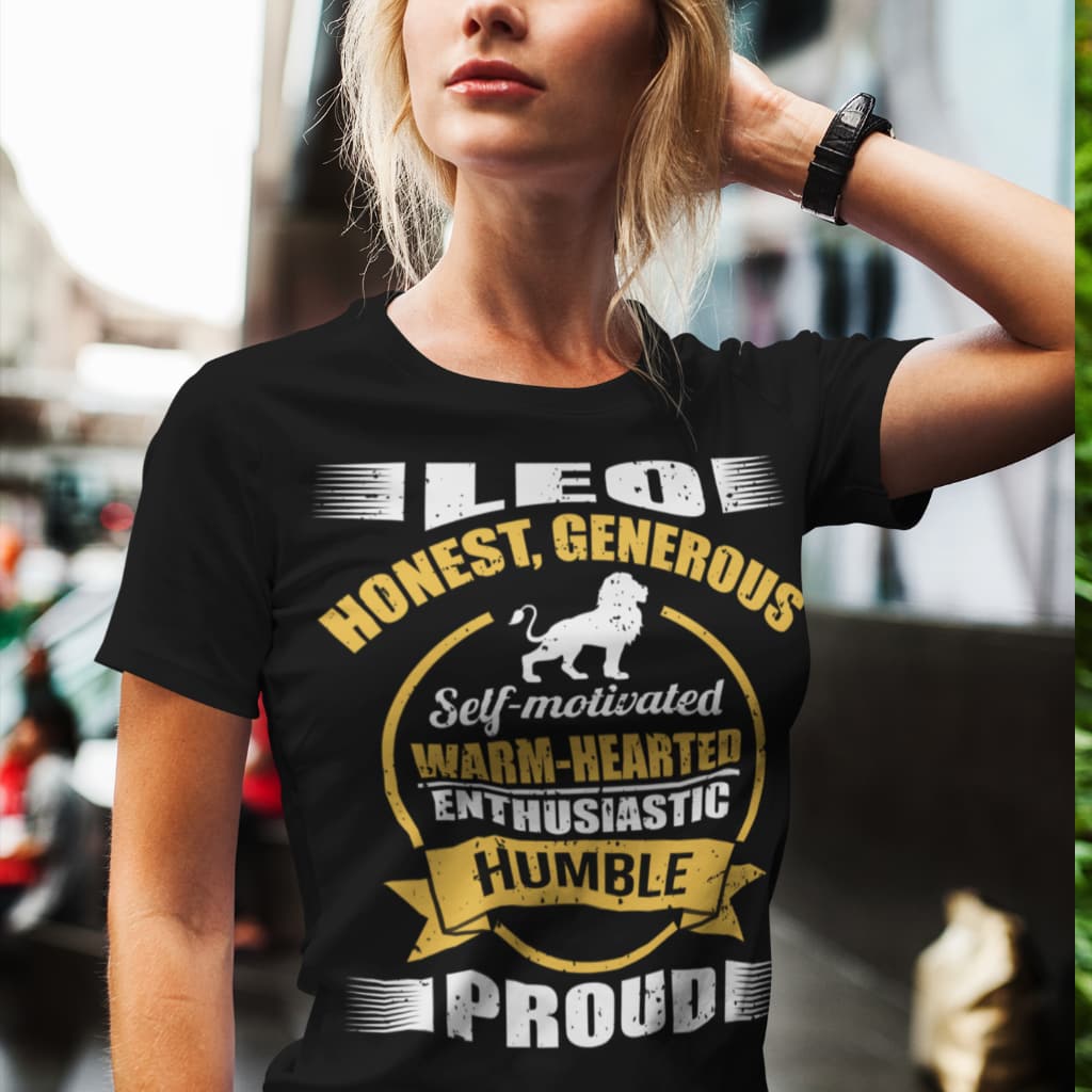 LEO "Generous and Proud" T-SHIRT