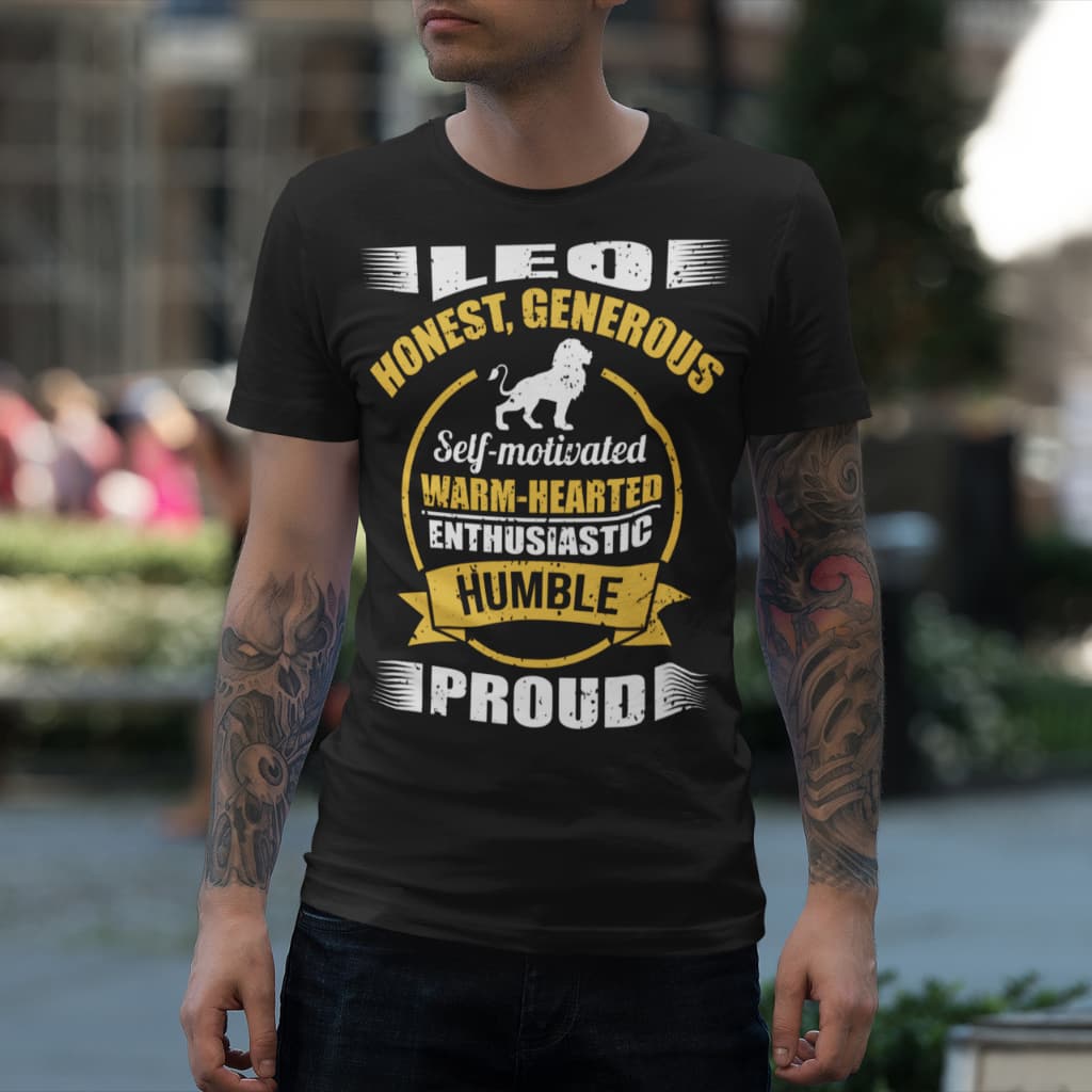 LEO "Generous and Proud" T-SHIRT