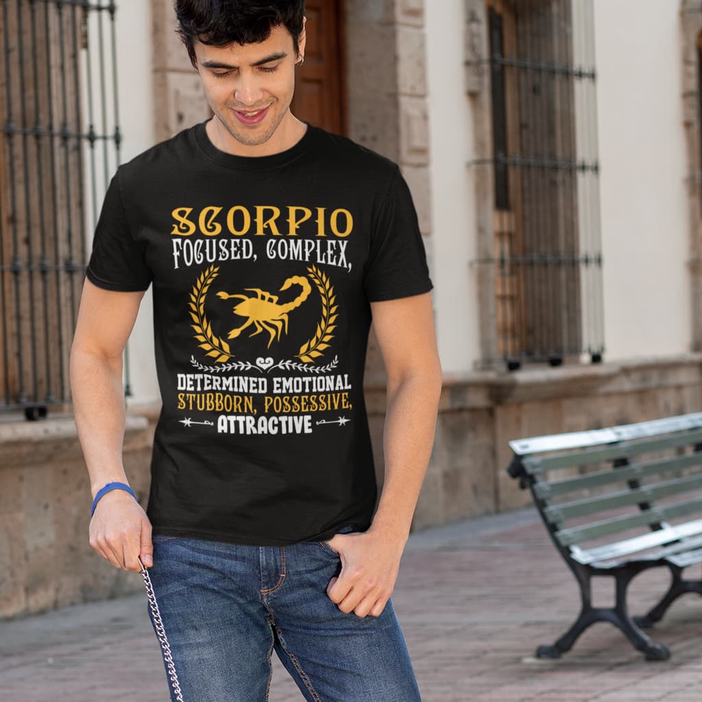 SCORPIO "Complex and Attractive" T-SHIRT