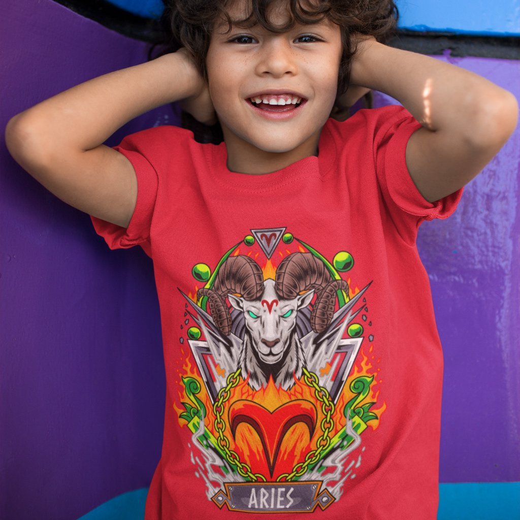 ARIES "Fire" KIDS T-SHIRT