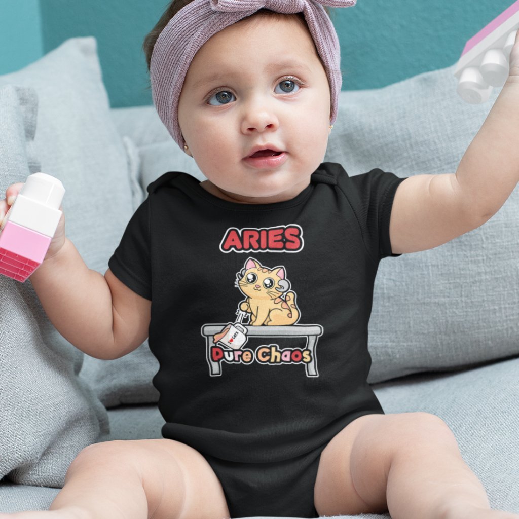 ARIES "Pure Chaos" BABY ONESIE