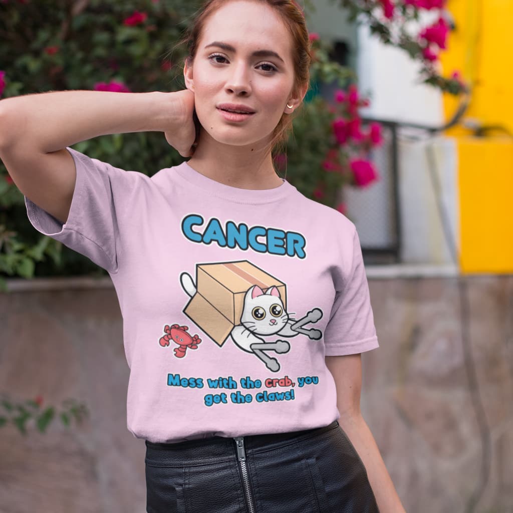 CANCER "You get the claws" T-SHIRT