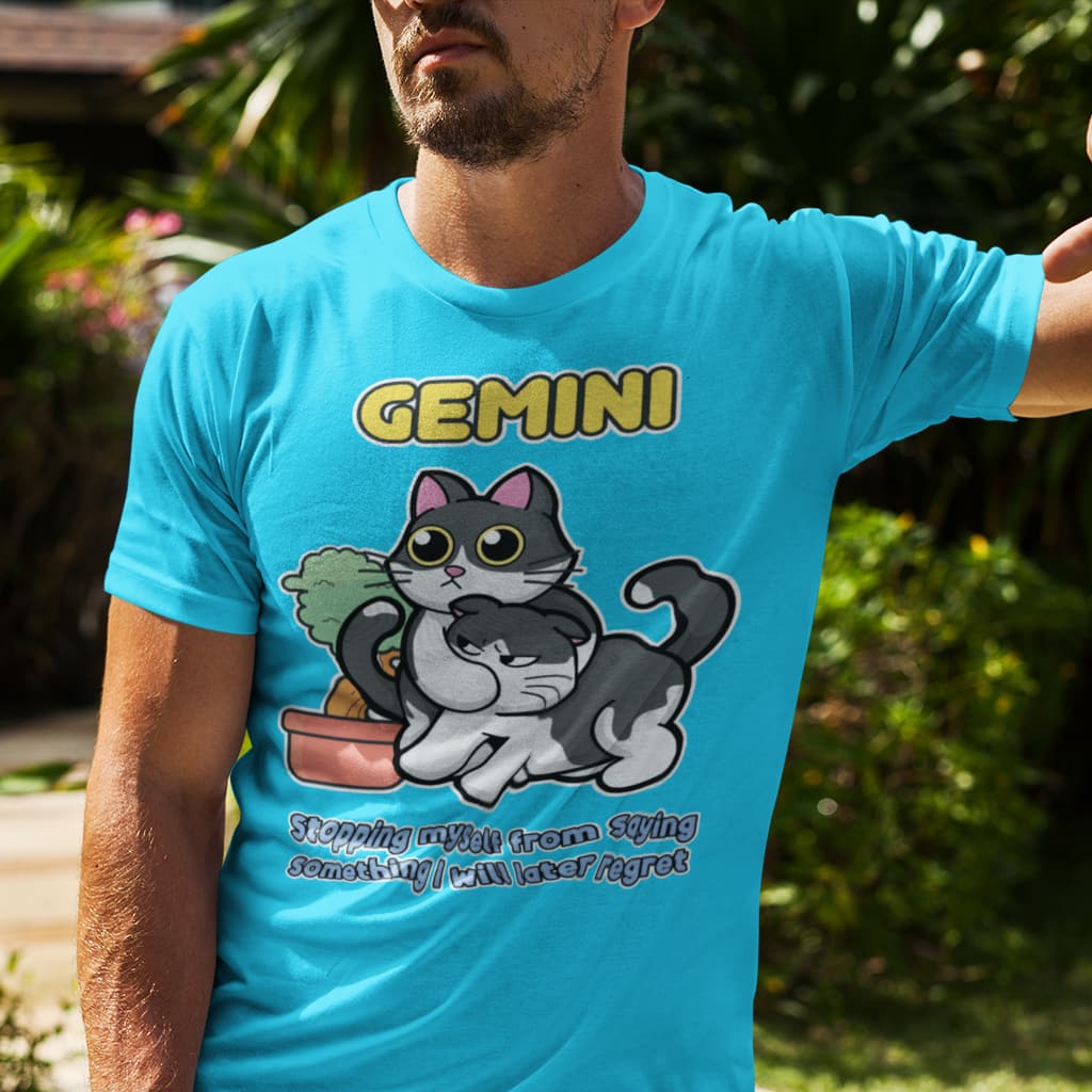 GEMINI "Don't say it" T-SHIRT